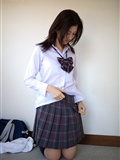 Togashi Azusa Minisuka. TV Women's high school girl(8)